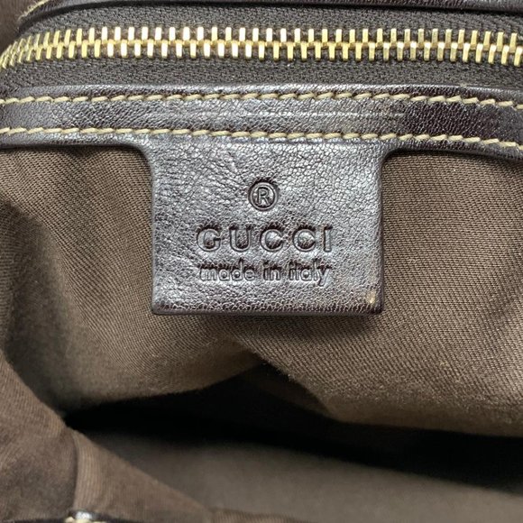 Authentic Gucci Canvas Shoulder Bag - Picture 14 of 14
